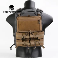 emersongear lightweight banger back panel loop hoop molle pouch bag for tactical 420 vest plate carrier airsoft hunting nylon