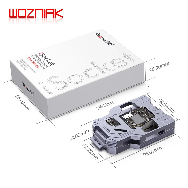 QIANLI iSocket для IPhone Xs/Xs Max 11 11pro 11promax материнская плата испытательный прибор