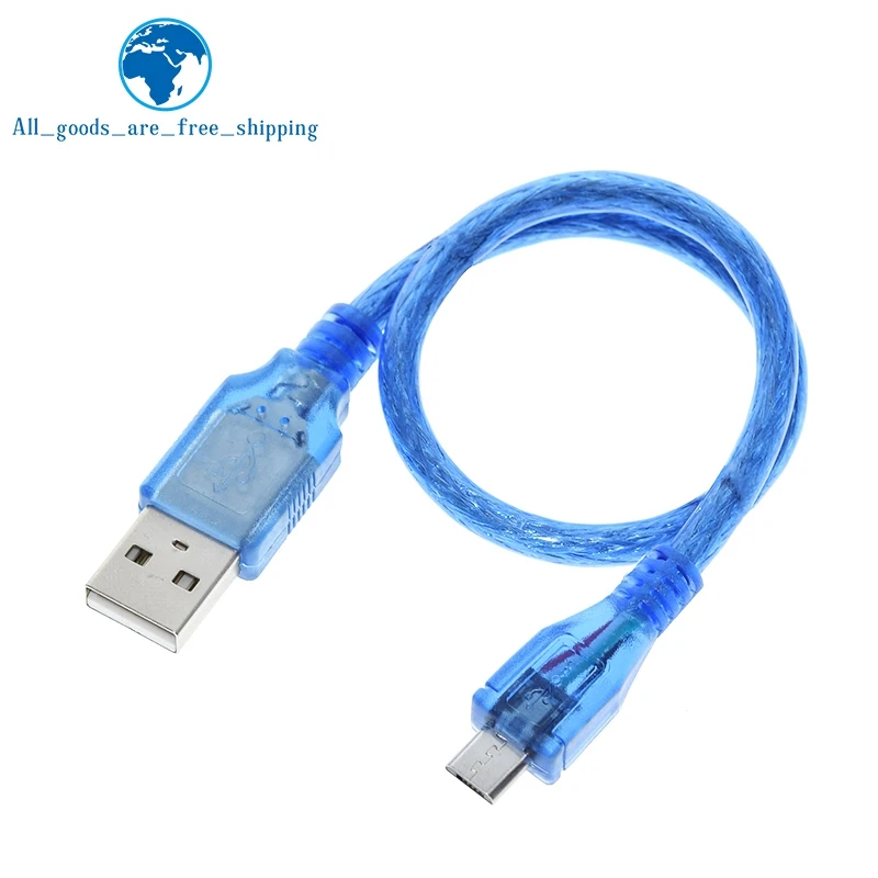 USB-кабель 30 см 0 3 фута для Leonardo/Pro micro/DUE высококачественный тип A Micro USB м Arduino |