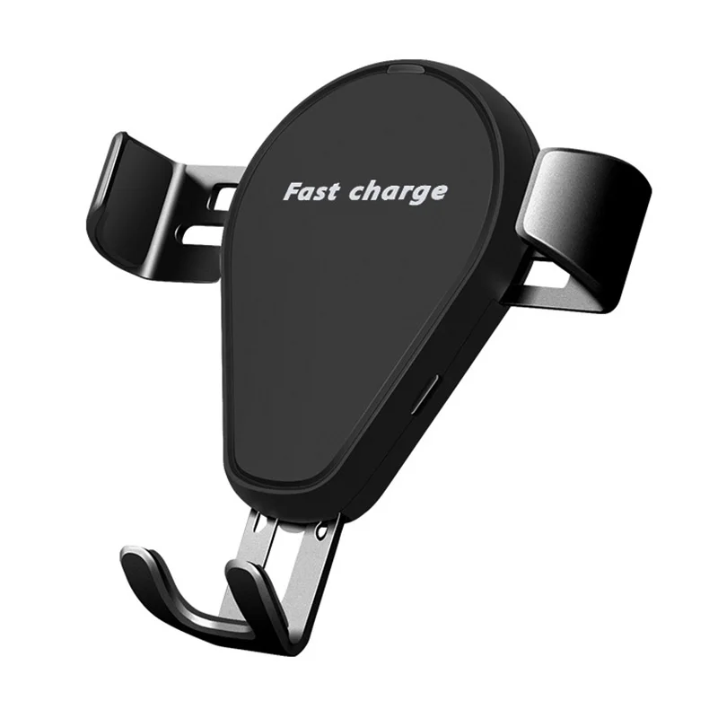 Car Gravity Cell Phone Mount Wireless Charger Air Vent Clip Smartphone Bracket Support Fast Charge NJ88 | Автомобили и мотоциклы