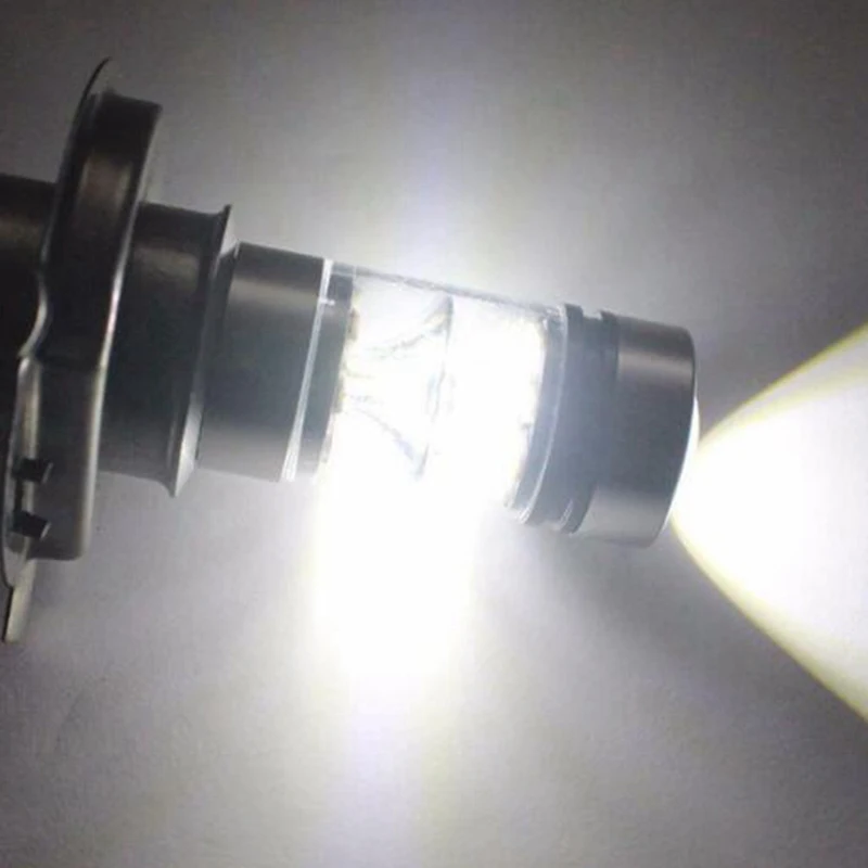 

2pcs H7 LED Car Headlights High/Low 100W 1000LM COB Kits Fog Lights 6000K White Daytime Running Light Bulb Turning Parking Bulbs