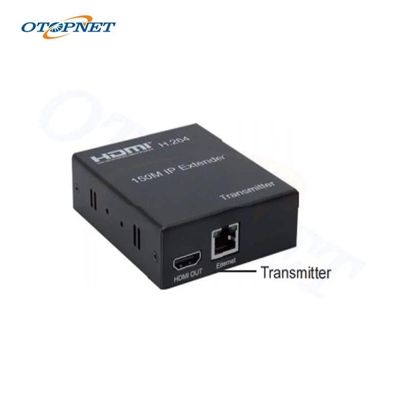 

Удлинитель HDMI H.264 150 м через IP, поддержка ИК и локального выхода цикла