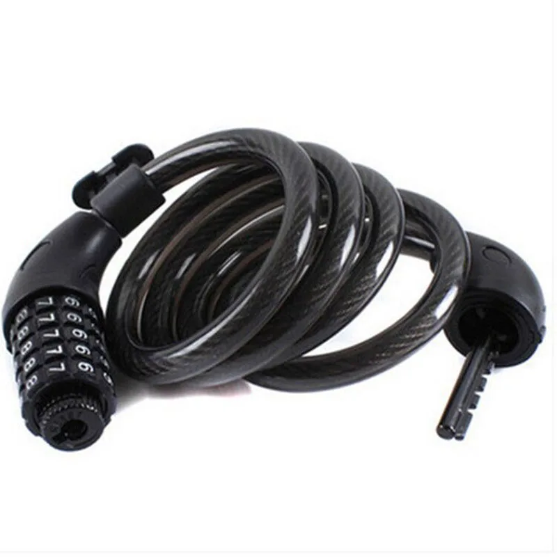 Велосипедный замок с 5-значным кодом 1200 мм x 12 | Спорт и развлечения