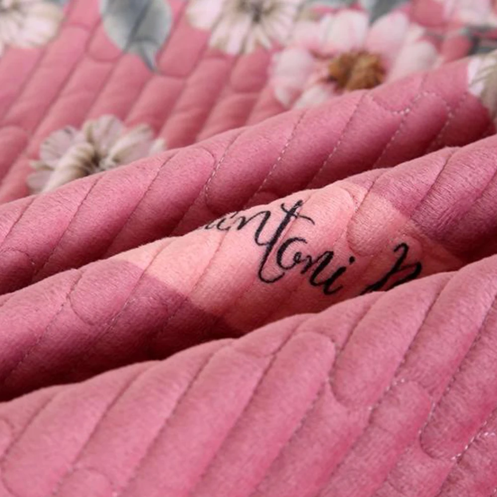 Скандинавский плед для квилтинга теплый мягкий Хрустальный бархат Королевский