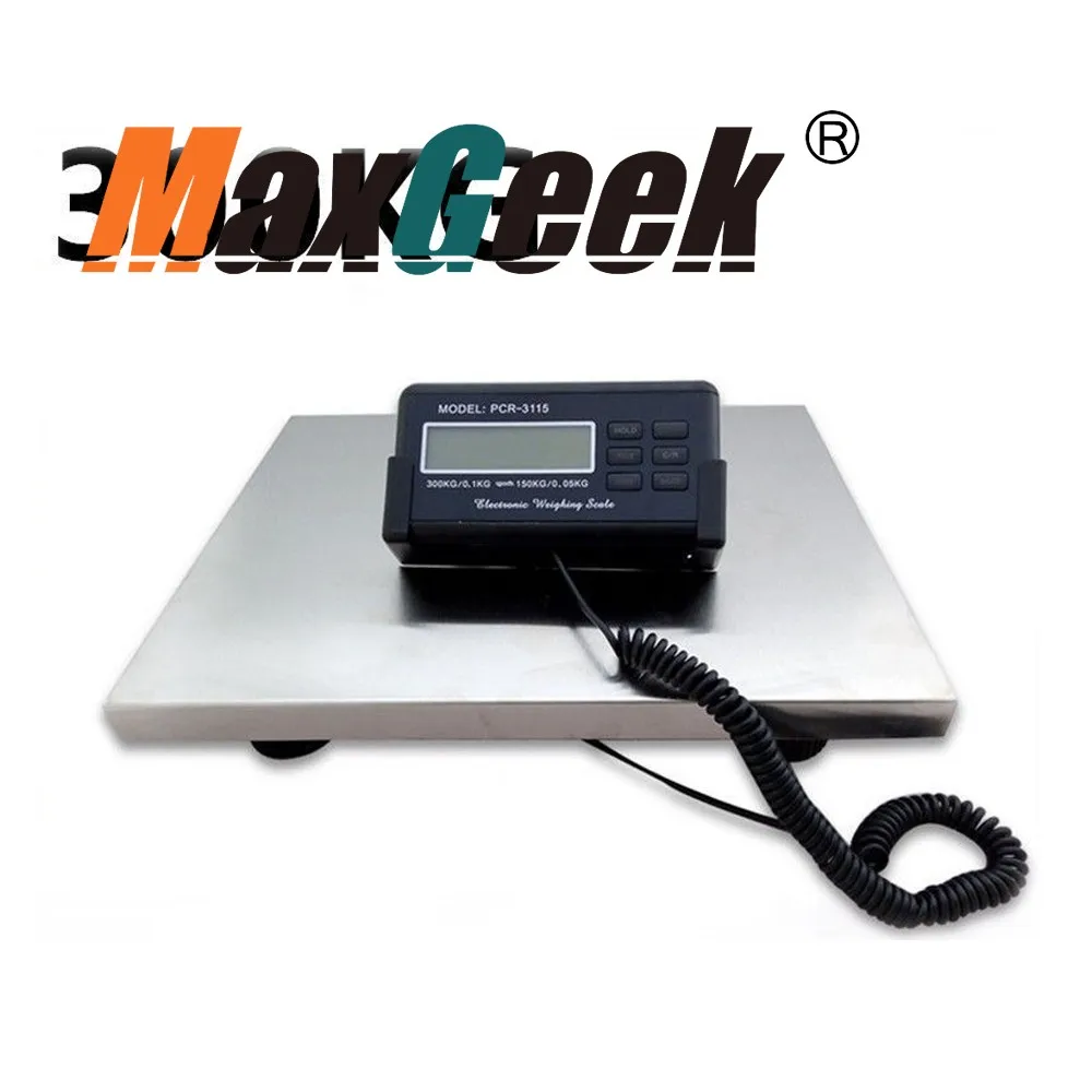 Весы Maxgeek с ЖК-дисплеем 150 кг/0 05 кг 300 1 | Инструменты