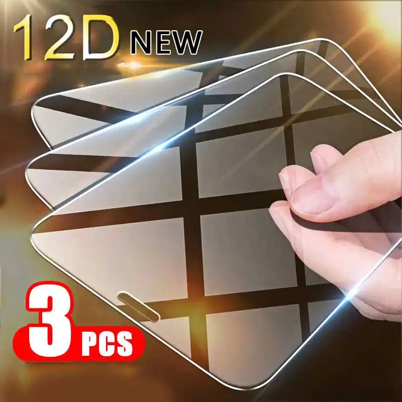 

3Pcs Anti-Burst Tempered Film Glass For Samsung Galaxy M02s M01s M31s M21s M60s M80s M40s M30s M10s Screen Protector