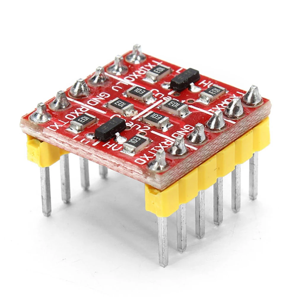 5 шт. TTL двунаправленный материнскую плату преобразователь уровня 3 V 5V 2 Каналы