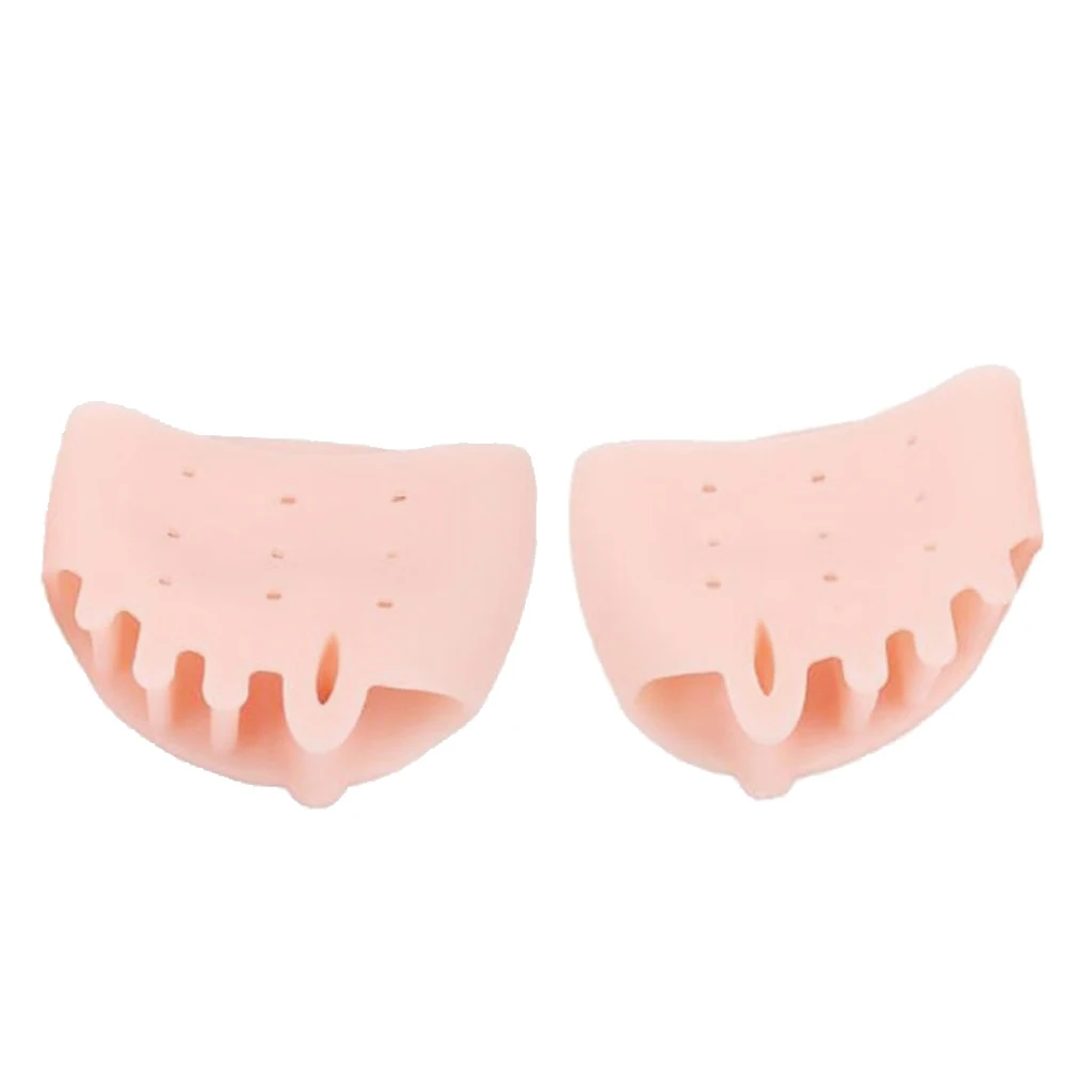 

1Pair Gel Hallux Valgus Corrector Toe Spacer Straightener Toe Separators Pad