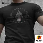 Новинка, рубашка французского Иностранного легиона, логотип и девиз легиона етро, спецназ