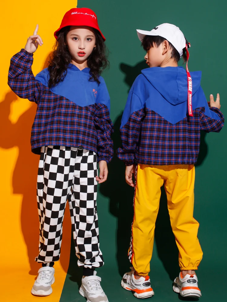 Детский реквизит для карнавала одежда в стиле хип хоп толстовка с капюшоном