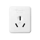 16 А, Китай, 3 плоских контакта, настенное поверхностное крепление, электрическая розетка для воздушного водонагревателя, 100  250 В переменного тока