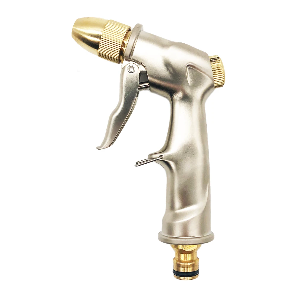 Шланг садовый с распылителем растягивающийся водяной шланг водяным пистолетом