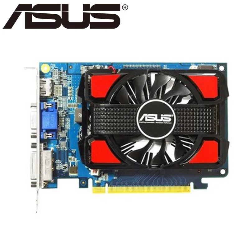 Видеокарта ASUS GT630 оригинал 2 гб 128 бит GDDR3 графические карты для nVIDIA VGA Geforce GT 630 Hdmi Dvi