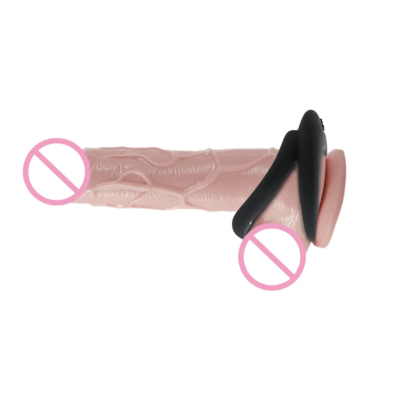 1 шт. Силиконовые Мужские Двойные кольца пенис многоразовые для задержки