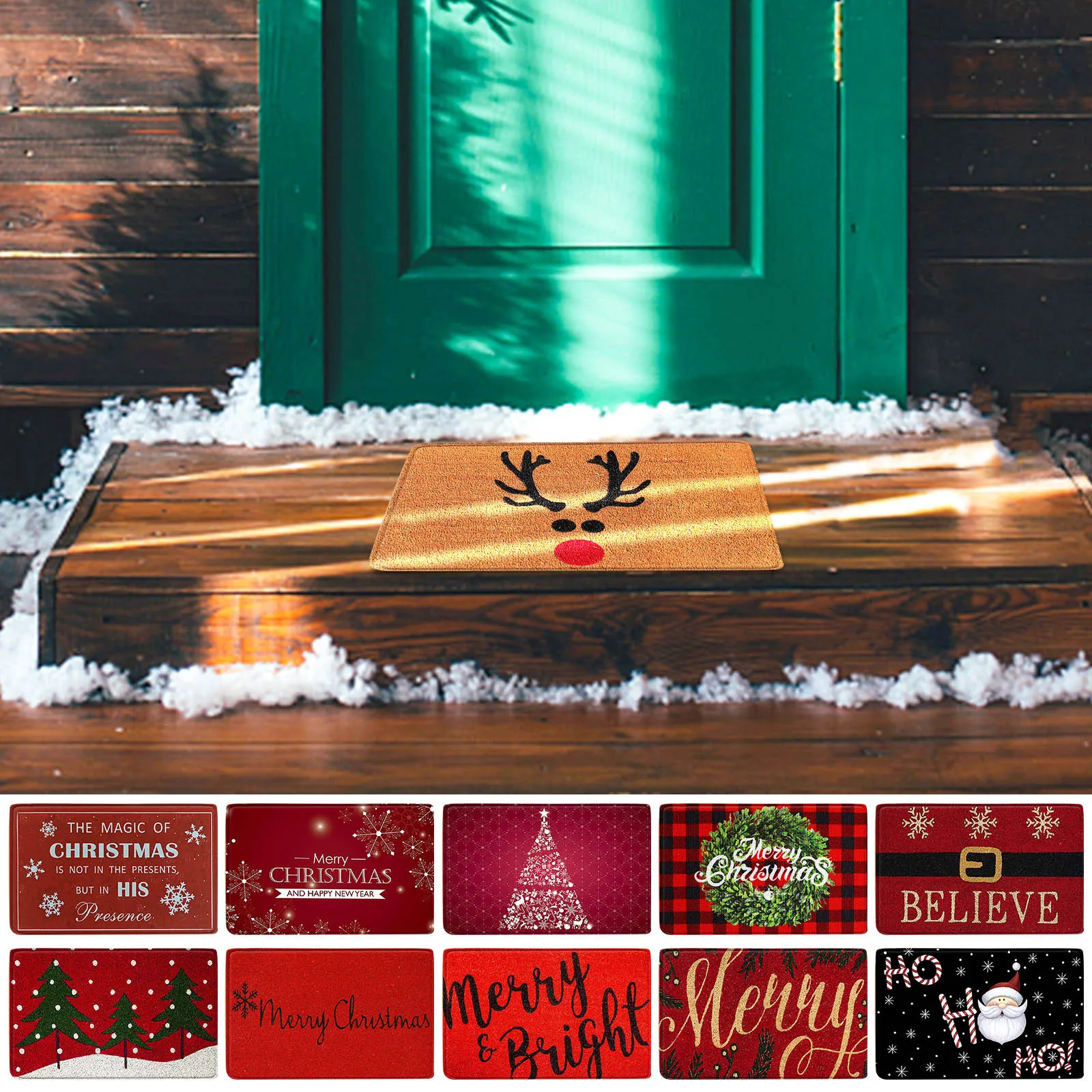 

Christmas Door Mat Cartoon Gnome Floor Mat Hallway Kitchen Foot Mat Soft Carpet Great Home Decor Alfombra Exterior Ковер На Пол
