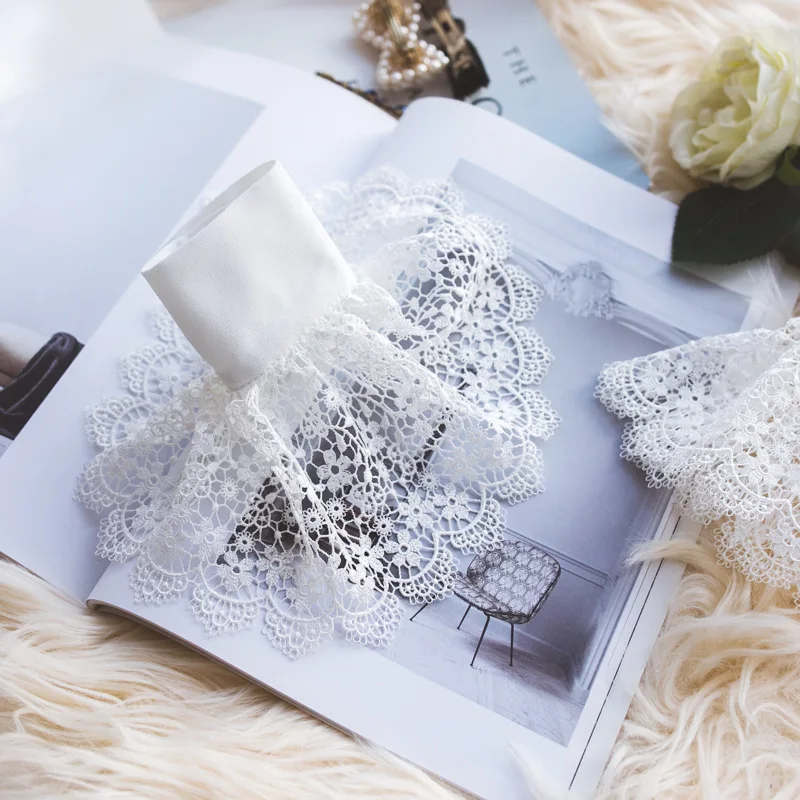 Красивый Высококачественный кружевной сетчатый свитер в Корейском стиле