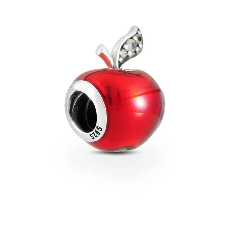 Оригинальный браслет Pandora из стерлингового серебра 925 пробы с бусинами красного