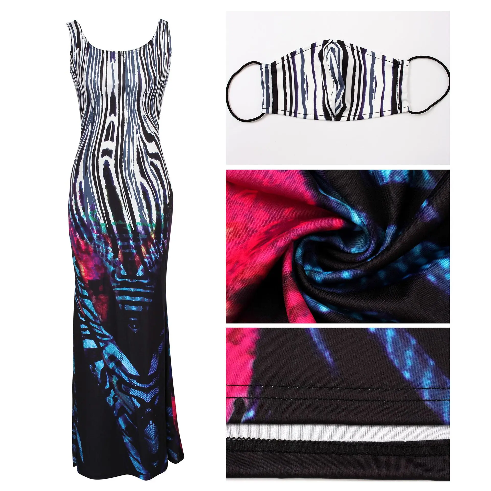 См. Несокрушимая Механическая новые женские градиент полосатый принт без