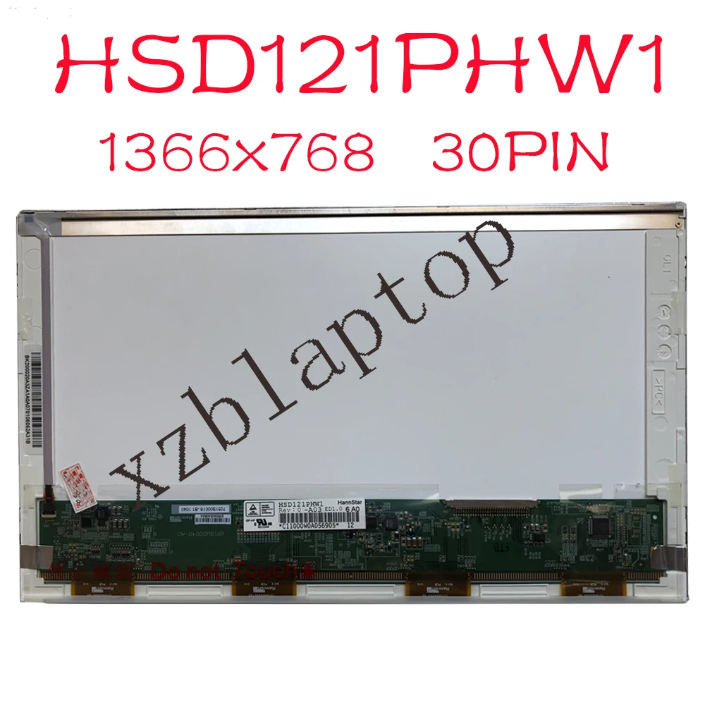 ЖК Дисплей 12 1 дюймов 1366*768 EDP для ASUS EEE PC 1215 1215B 1215T 1215N 1215P HSD121PHW1 сменный
