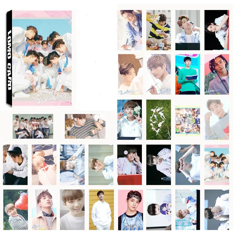 Альбом KPOP AB6IX N.Flying 30 шт./компл. 101 альбом EXO 17 открыток из ПВХ самодельный плакат