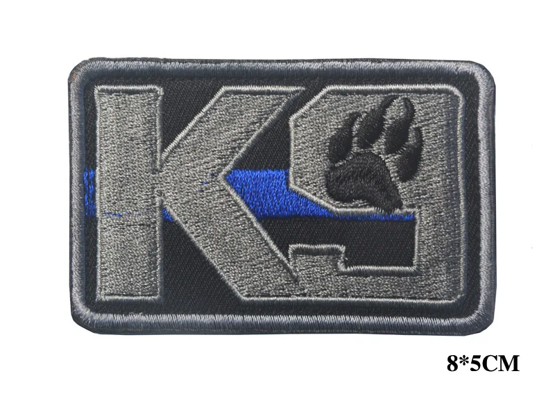 Новые продукты K9 собачья лапа крест-накрест ноги кости боевой на липучке армейская собака липучка плечо эмблема собака