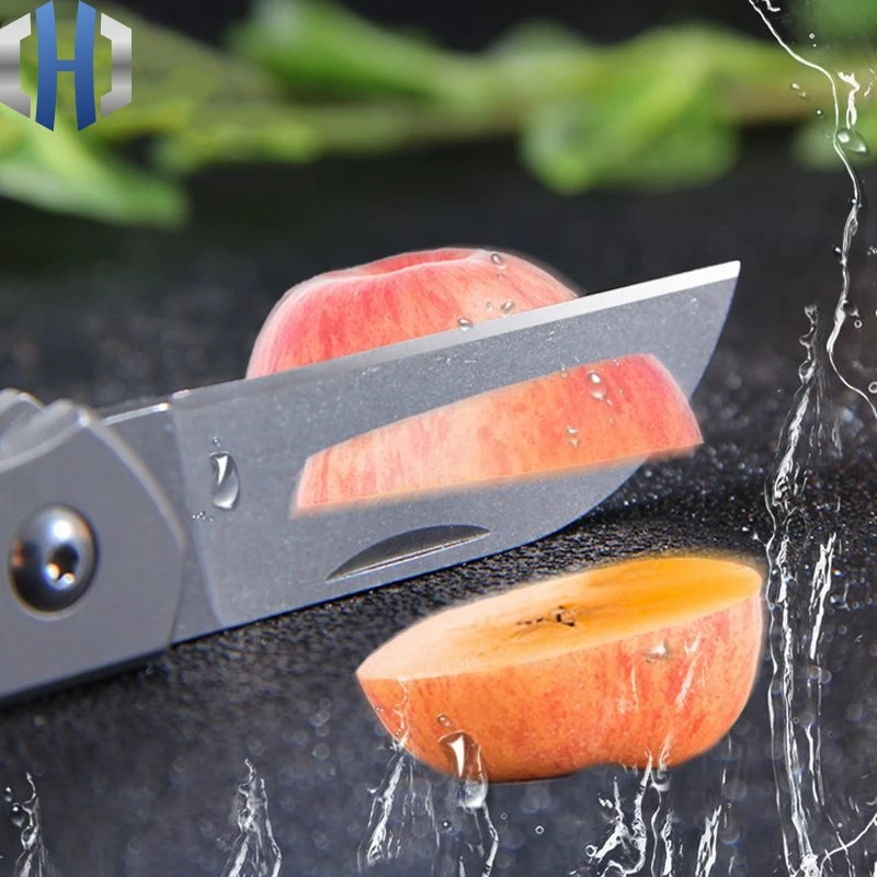 Складной нож CAT из титанового сплава портативный маленький острый Мини-нож для