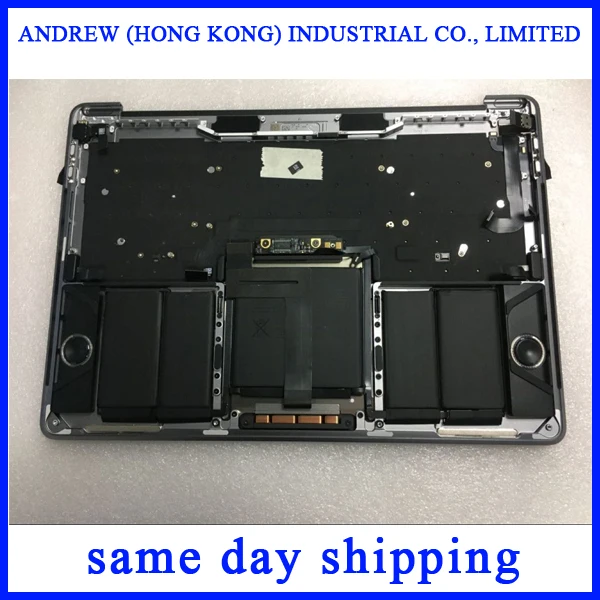 Оригинальный Новый чехол для Macbook Pro Retina 13 3 дюйма A1706 Topcase с клавиатурой и