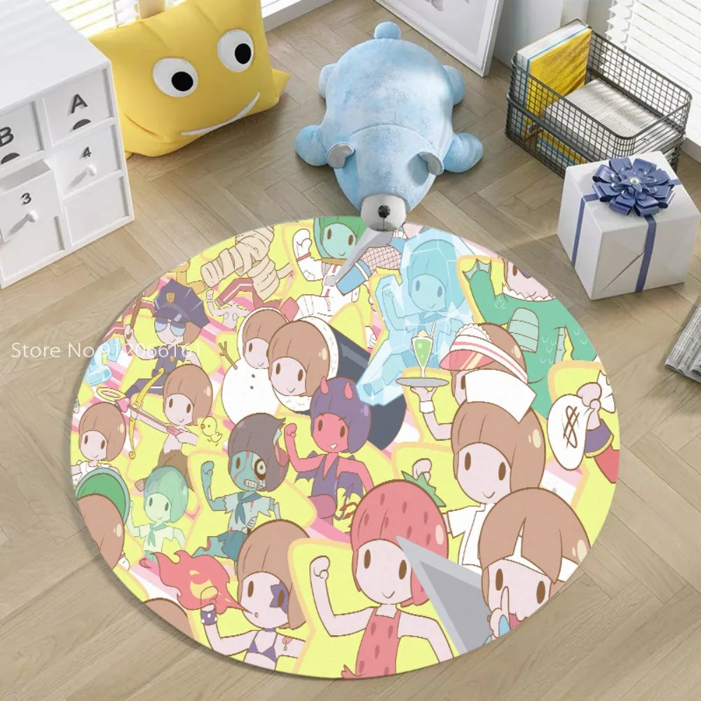 

Carpet In The Living Room Cute Lovely Cartoon Floor Mats Washable Non-slip Kitchen Rug For Bedroom Room Children's Room Rug