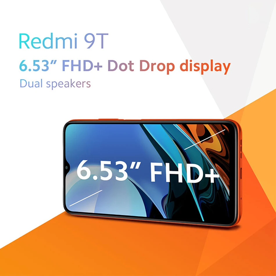 Глобальная версия Xiaomi Redmi 9T мобильный телефон 4 Гб RAM 64 ГБ/4 ГБ 128 ROM львиный зев 662