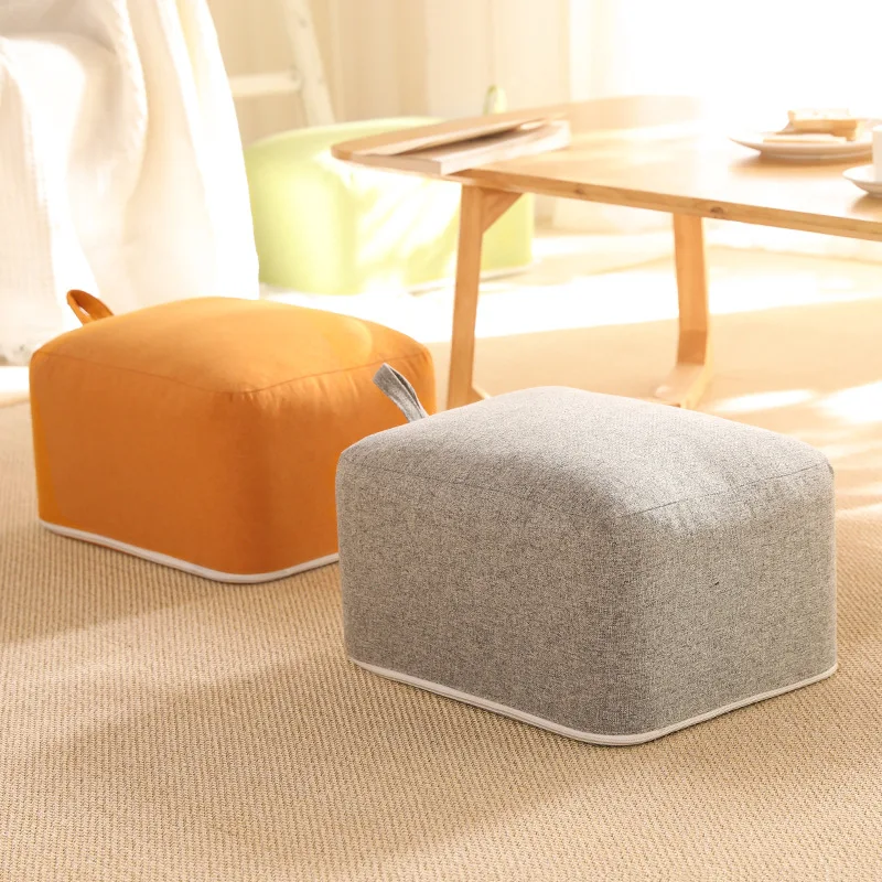 

Прямоугольная подушка для сидения, напольная комнатная Подушка для спальни, для гостиной, может быть разобрана и вымыта