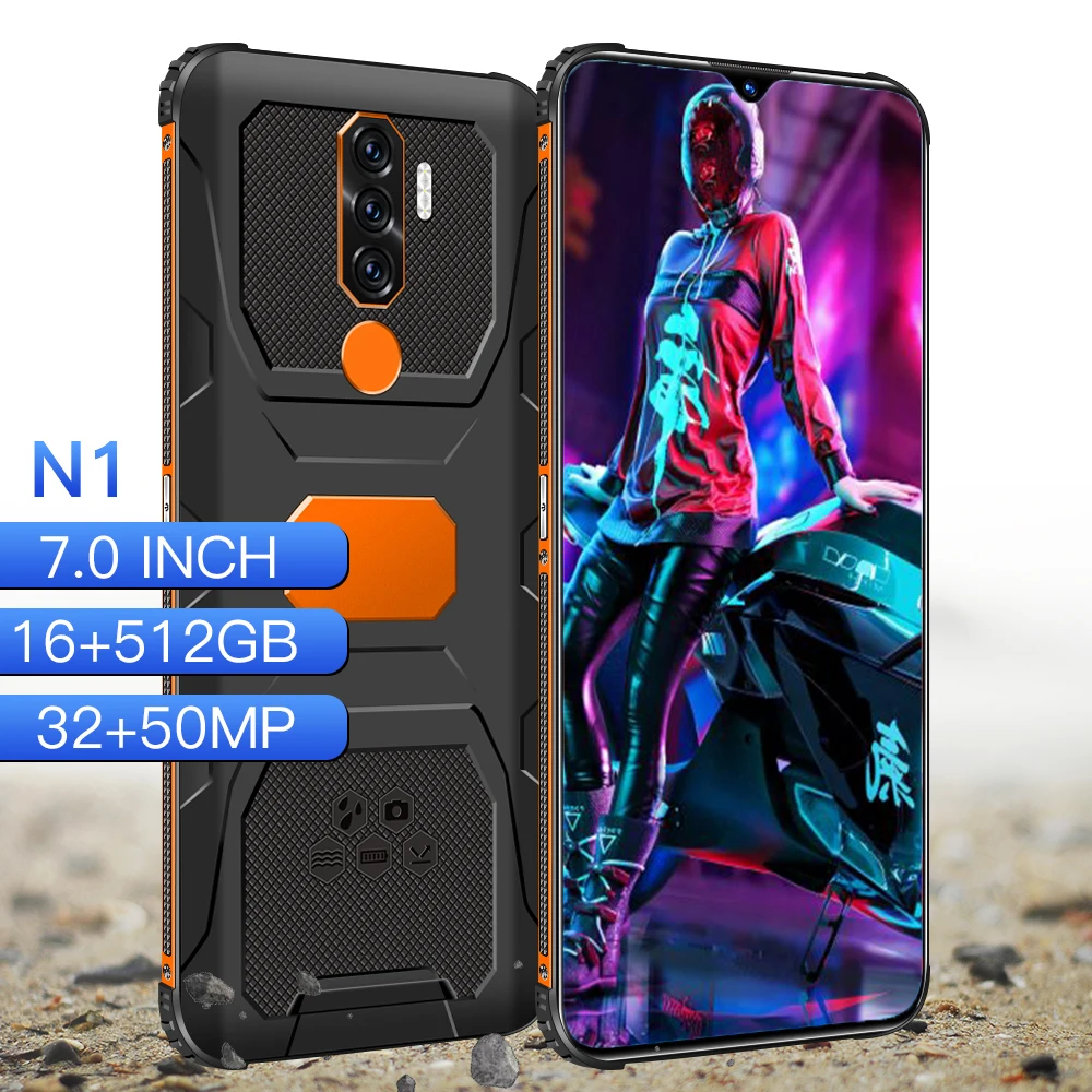 Ударопрочные смартфоны с глобальной прошивкой 7 0 дюйма N1 защищенный Qualcomm 888