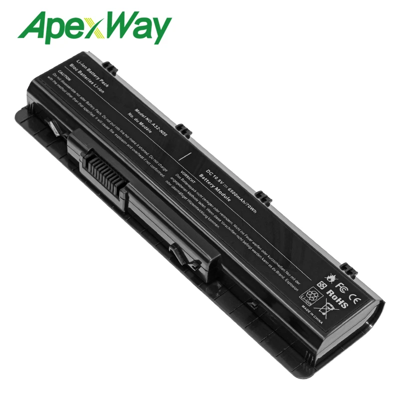 4400 мАч Аккумулятор для ноутбука Asus A32-N55 N45 N45SF N55E N75S N45E N45SJ N55S N45SL N55SF N75SJ N45J N45SN N55SL n75SL