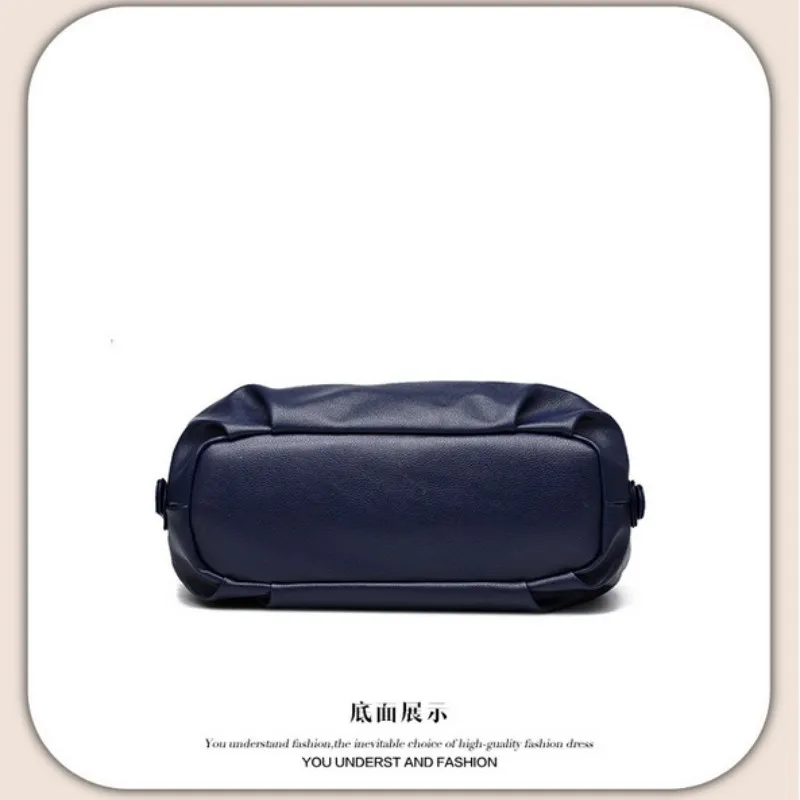 100% Genuine Leather Women Handbags 2023 New Large Fashion Female Simple Soft Shoulder Bag High Quality Totes Bag Messenger Bag