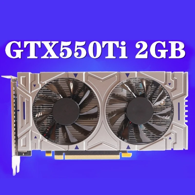 

GTX550Ti Computer Graphics Cards 2GB 192Bit DDR5 3600MHZ Discrete Video Cards PCI Express 2.0 Slot for Desktop Computer