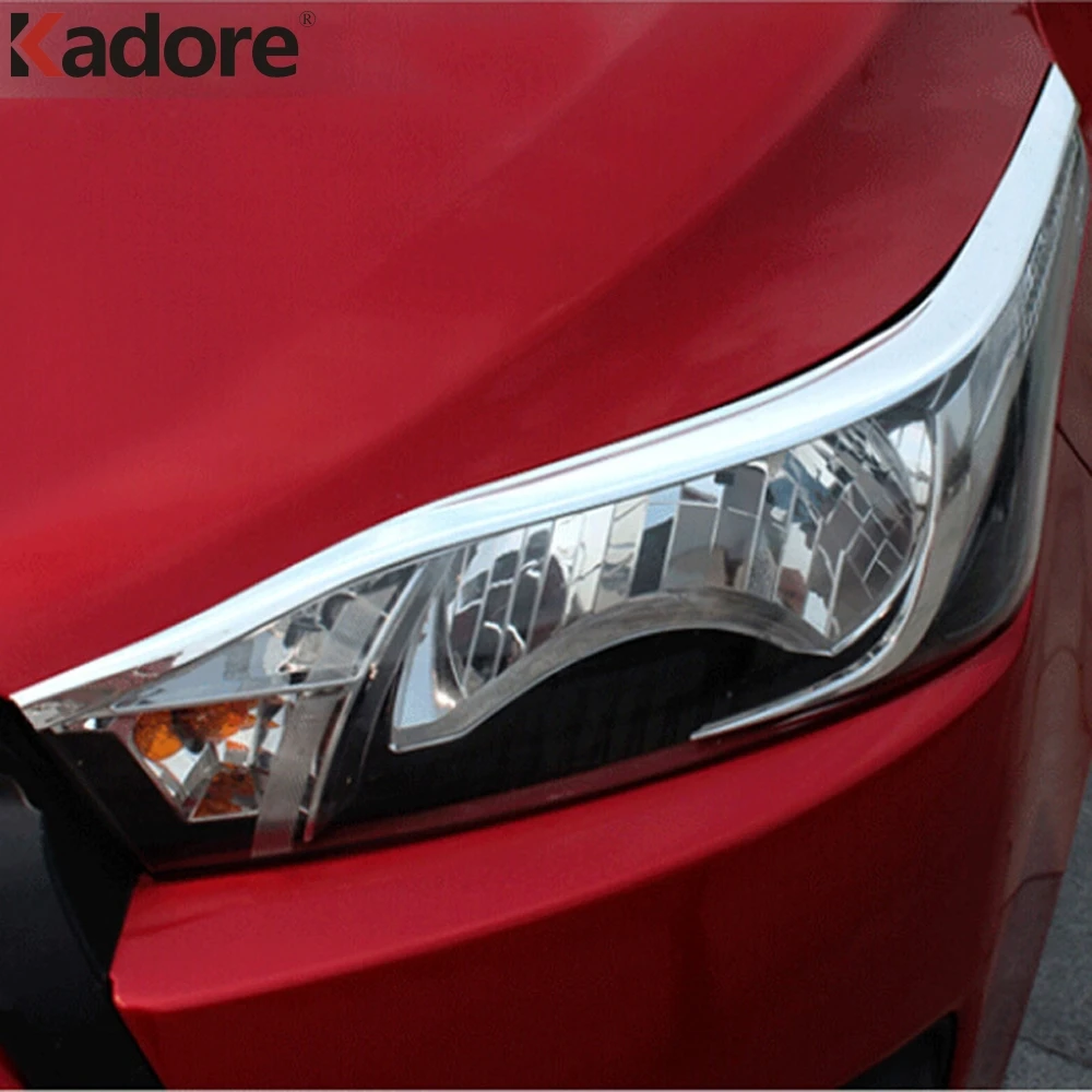 Хромированный передний светильник для Toyota Yaris XP150 5dr 2014 2015|Хромирование| |