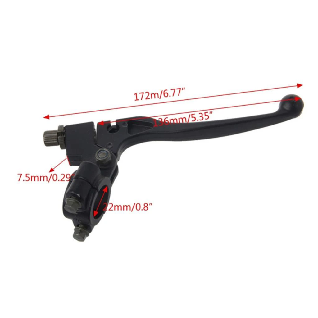 

22mm 7/8" Left Handlebar Clutch Lever for Pit Dirt Bike Motorcycle ATV