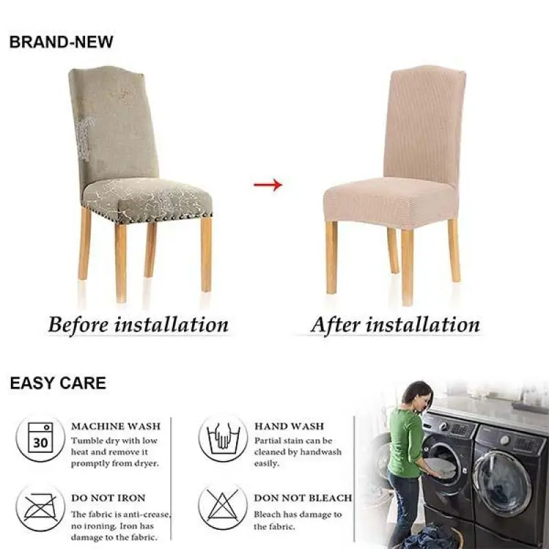 4 вида жаккардовые Обеденная стул чехлов обеденный чехол для кресла спандекс