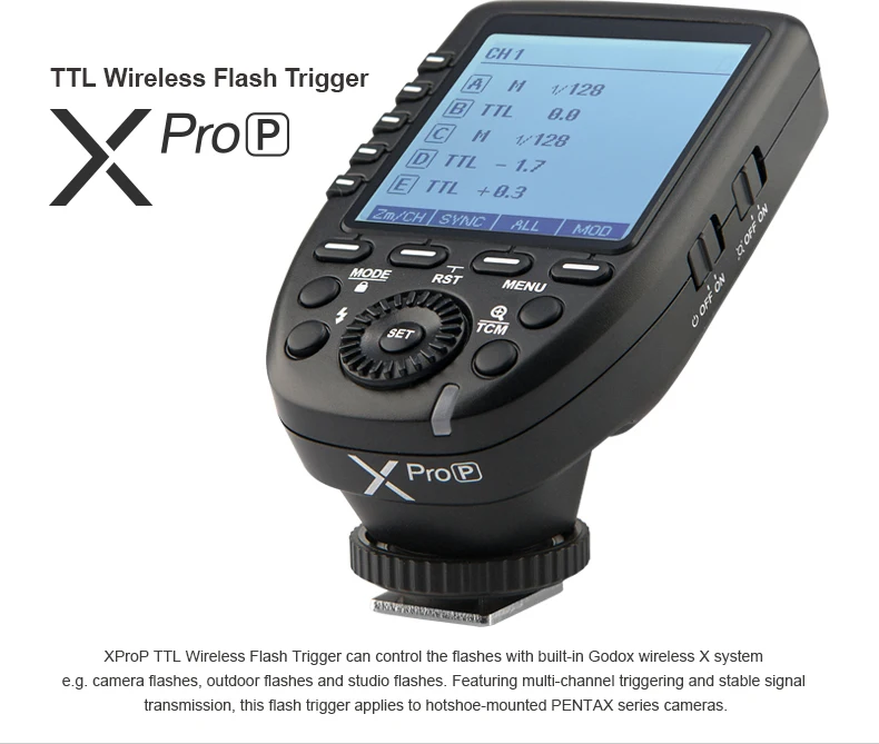 Godox Xpro-C/N/O/S/F/P 2,4G ttl вспышка беспроводной передатчик Триггер X система HSS 1/8000s для Canon Nikon sony Olympus Fuji