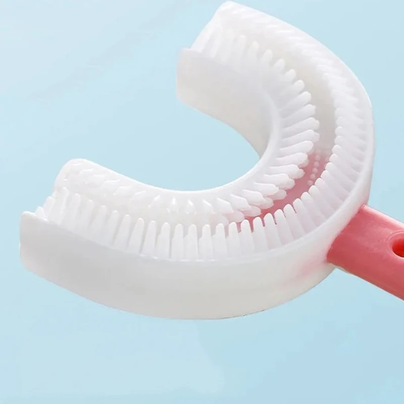 

Kids Toothbrush U-Shape Infant Toothbrush Oral Care Brush for Toddlers Ages 2-12 #8