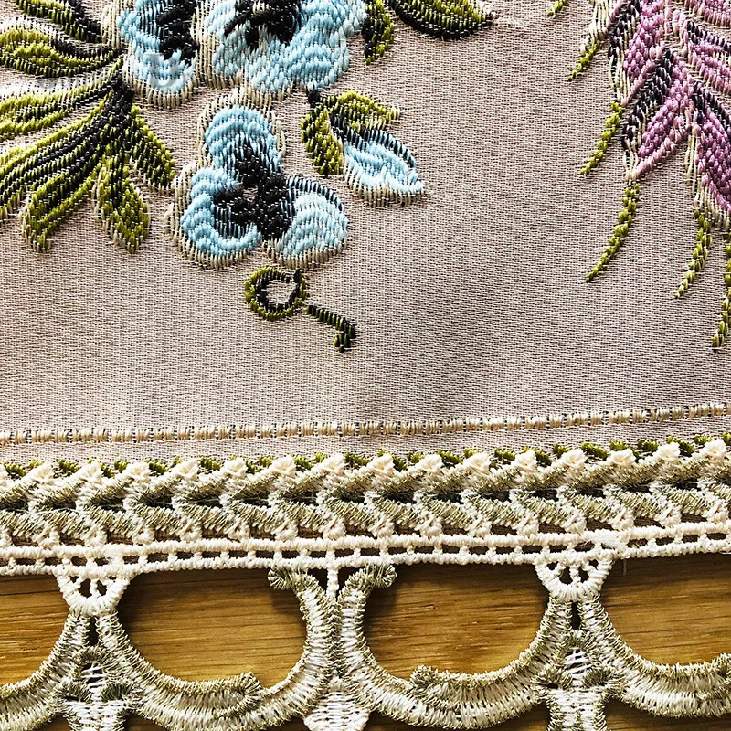 Новый Европейский настольный дорожник пасторальная садовая скатерть Настольная