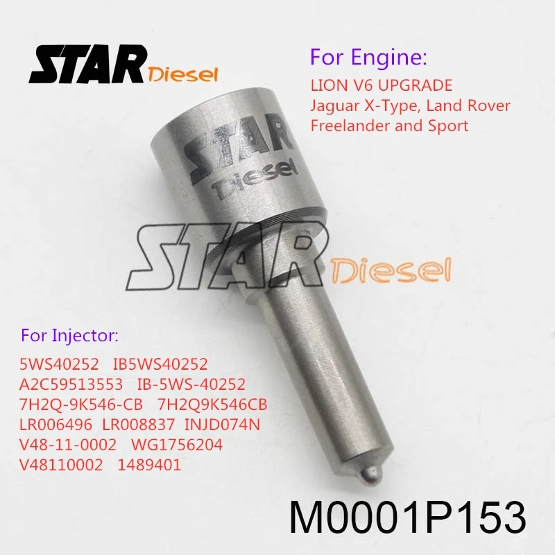 

STAR diesel M0001P153 Siemens Injector Sprayer Nozzle Tips For 5WS40252 IB5WS40252 A2C59513553 IB-5WS-40252 7H2Q-9K546-CB