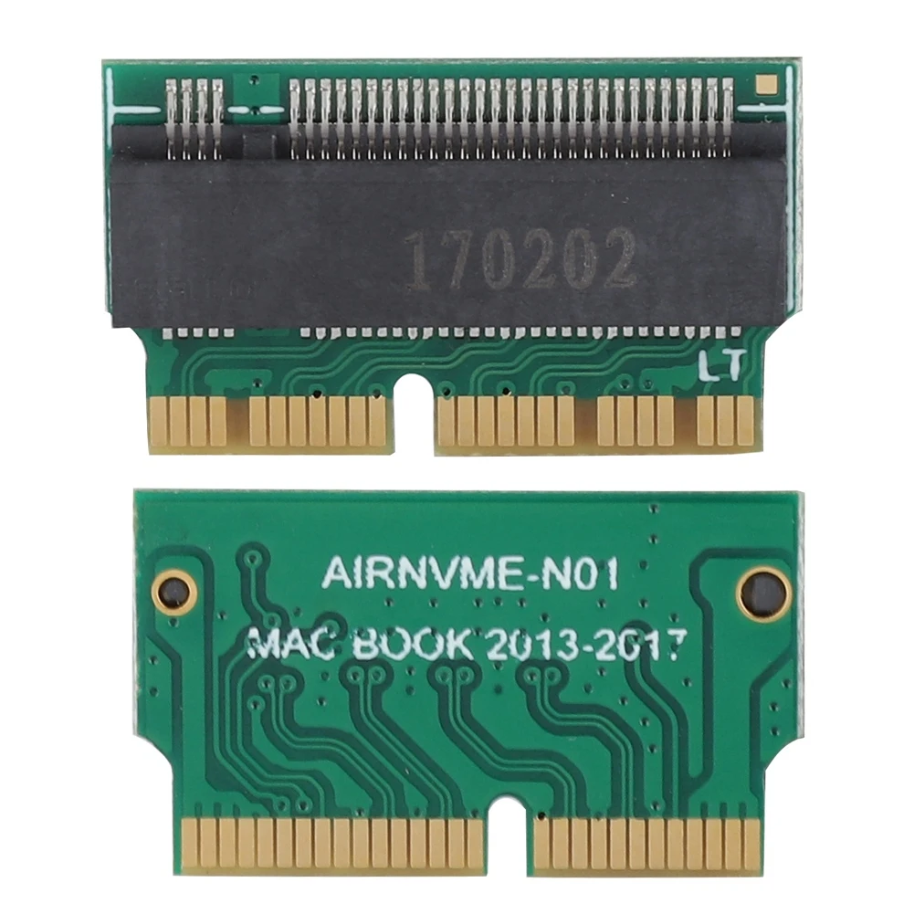 Адаптер карты Жесткий диск к NVME SSD адаптер концертер с винтом для Macbook Pro A1398 A1502