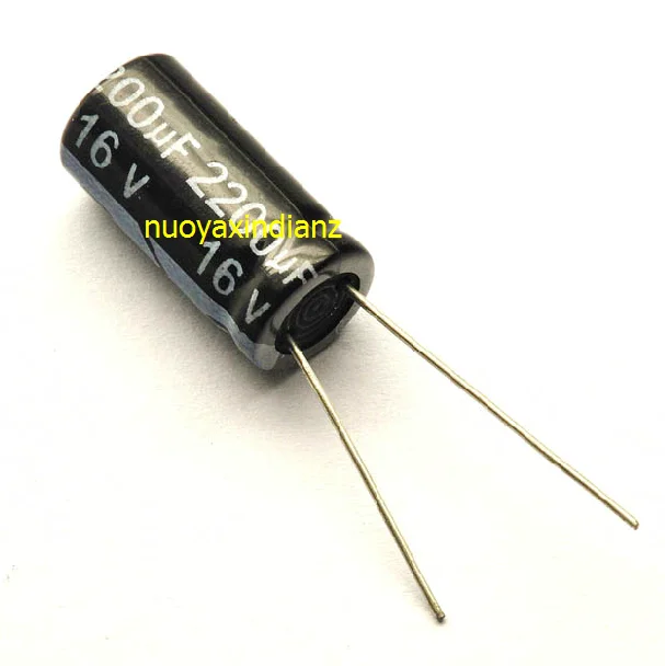 

10pcs/lot Electrolytic Capacitor 16V 2200UF Volume 10*20mm