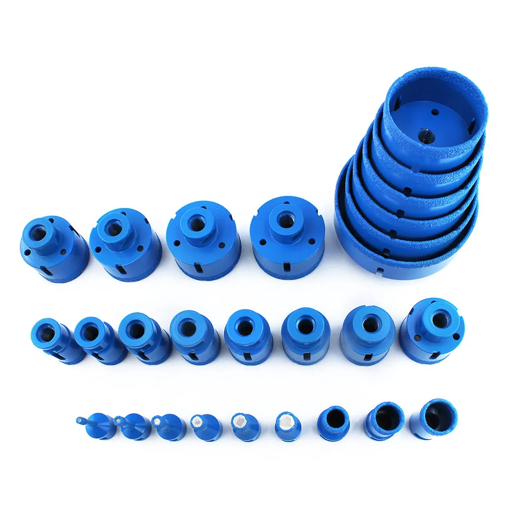 Алмазная коронка для сухого сверления резьба M14 угловой шлифовальной машины