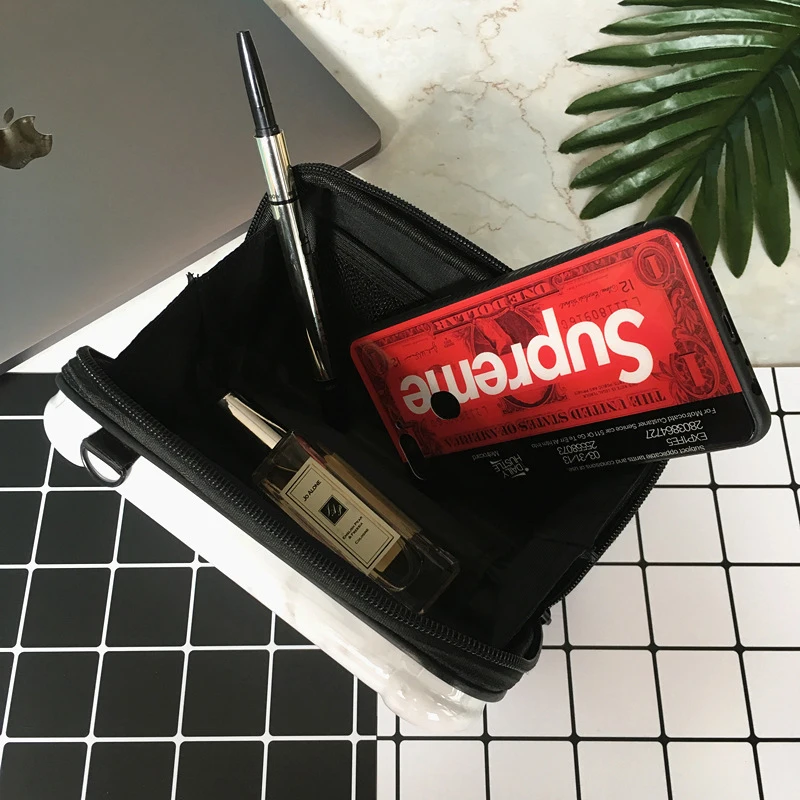 

Women's Hand holding Cosmetic Cases Makeup box Beautician Necessaries Make Up Bags Toiletry Bags Cosmetic bag Travel Organizer