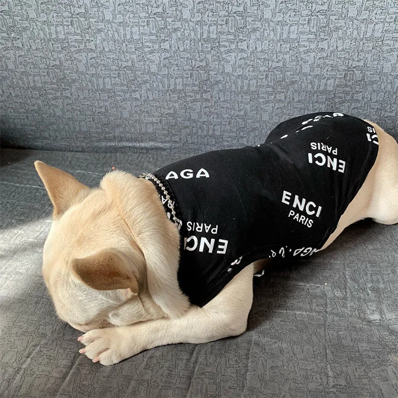 

Dog vest summer Sweatshirt dog tshirt small dog clothers french bulldog dog clothing Pet Dog Clothes Cute Puppy Pet Costume