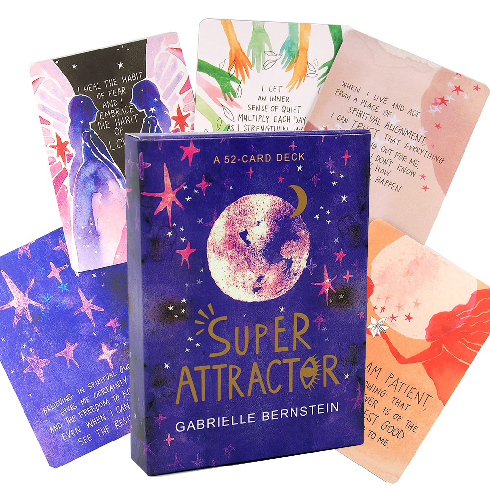 

1Box Tarot Cards Affirmations Start Manifesting Limitless Miracles Super Attractor Oracle Cards Tarot Deck Tarot Cards