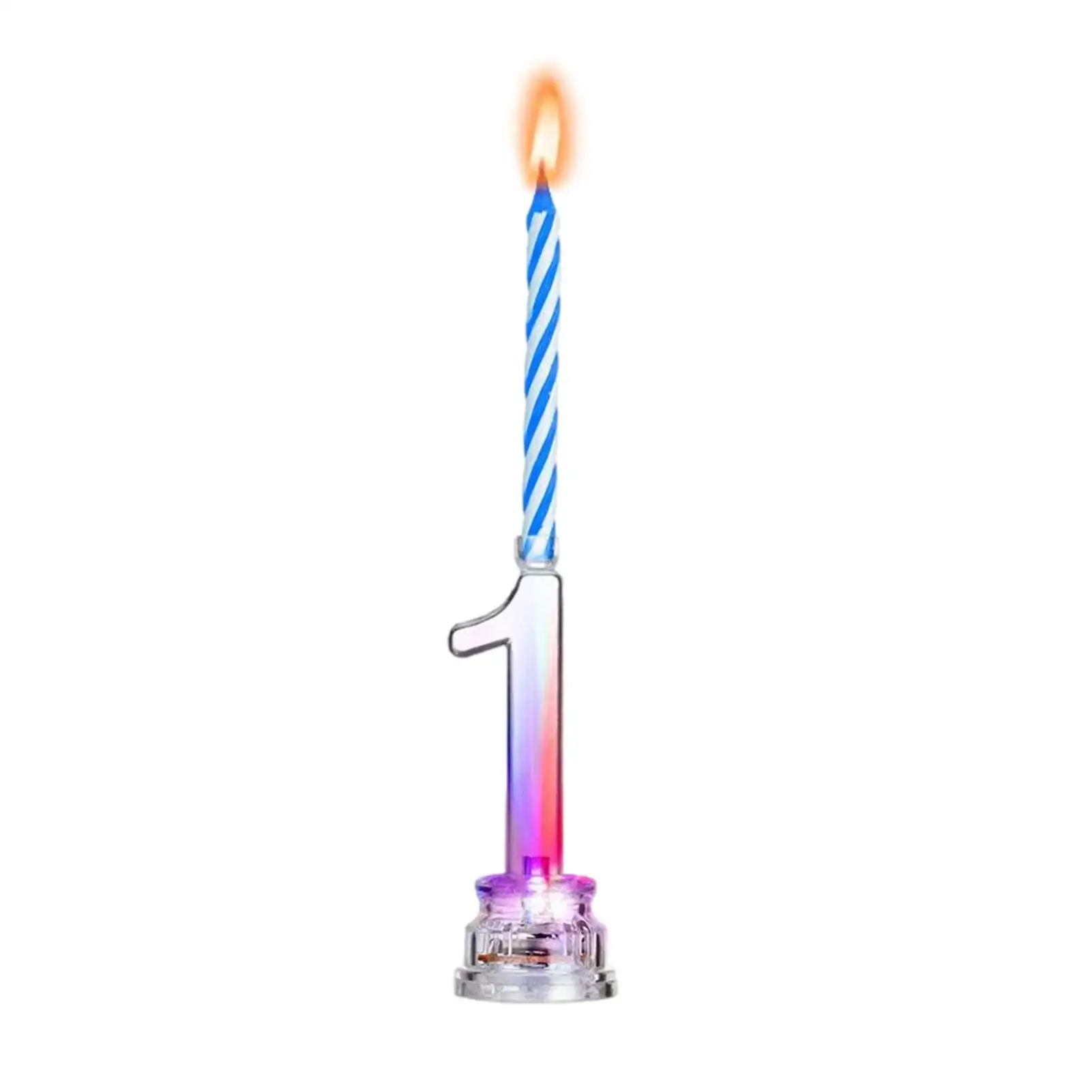 

Numbers 0-9 Led Birthday Candle Light 13cm Electronic Candle Shiny Numbers Flash Party Cake Decoration Candle Lamp