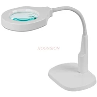desktop magnifier with led light clear daily home reading computer electronic circuit repair times lazy mobile phone table lamp