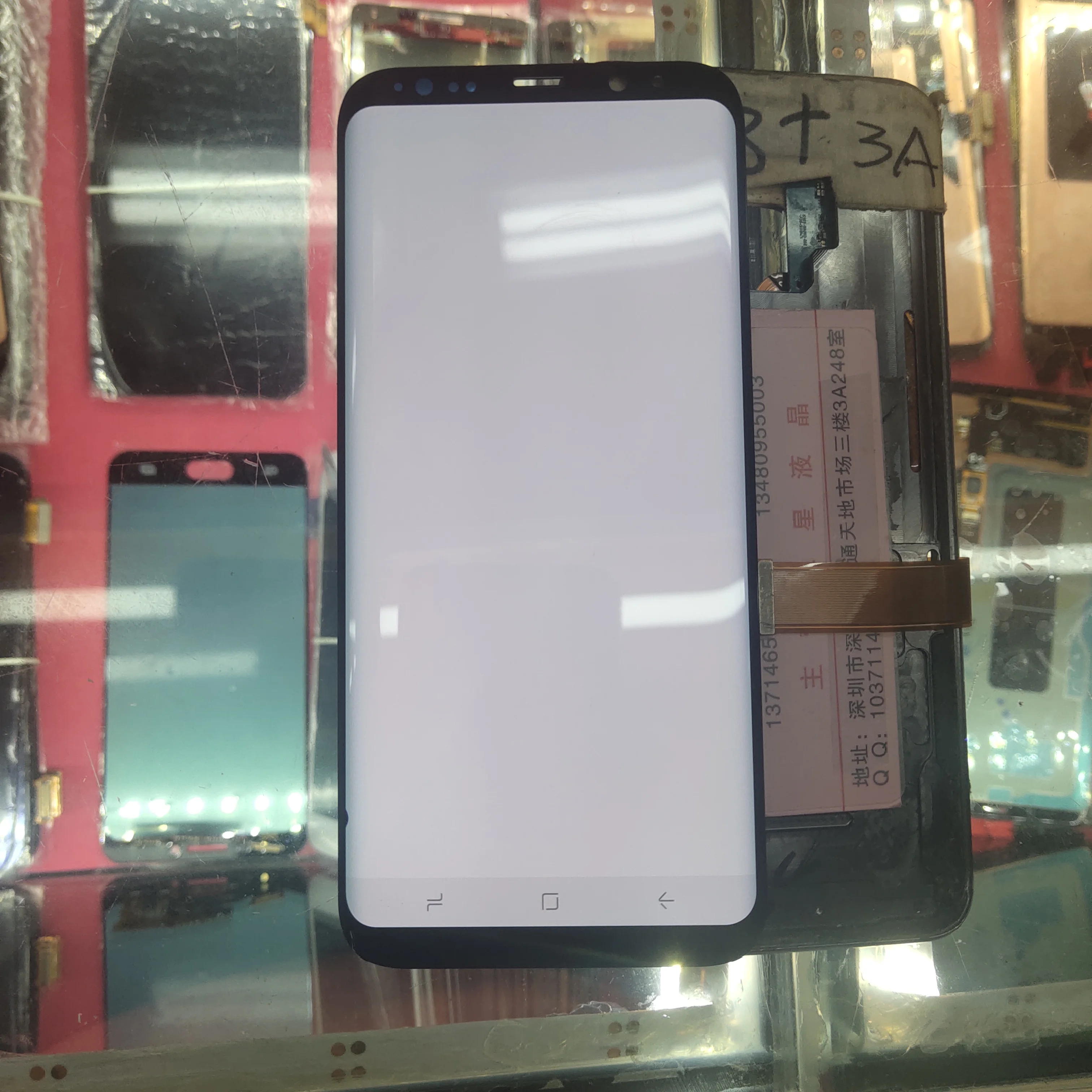 Цифровой сенсорный ЖК-дисплей для Samsung Galaxy S8 plus G955 G955F G955fd | Мобильные телефоны и